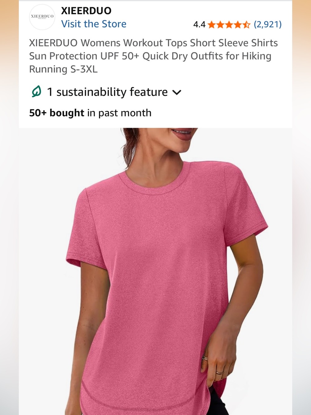 Women's Short-Sleeve Bundle of Tees - Bright Pink, Black, Gray, Teal, Purple 3XL - Picture 9 of 9